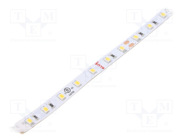 LED tape; white warm; 24V; LED/m: 70; 8mm; IP20; 120°; 4.8W/m