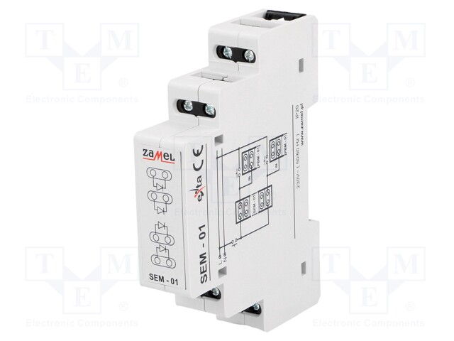 Converter: signal separator; DIN; IP20; 90x17.5x66mm; -20÷45°C