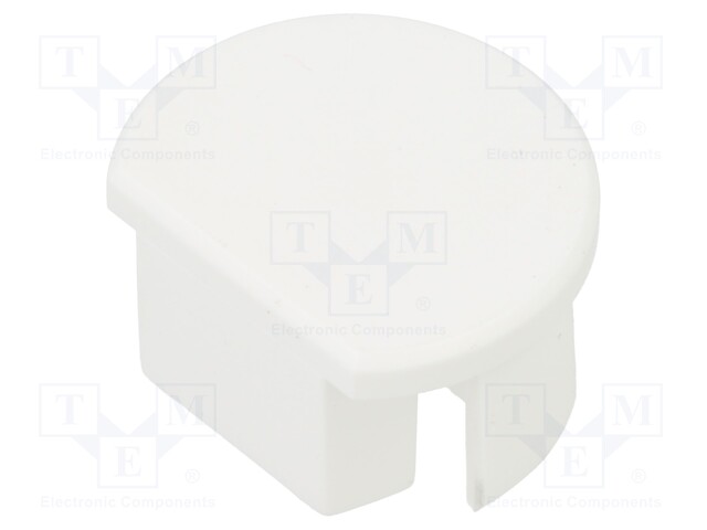 Cap for LED profiles; white; OLEK