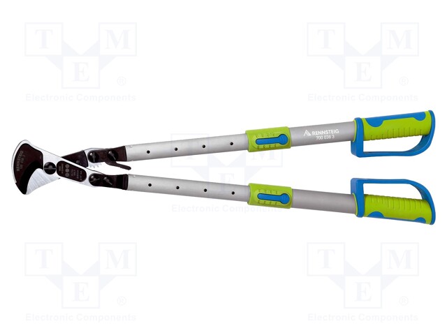 Cutters; 570mm; 280mm2,300mm2,400mm2; Features: blackened tool