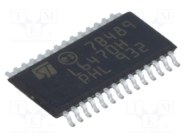 Driver; motor controller; 3A; 8÷45V; HTSSOP28; Package: tube