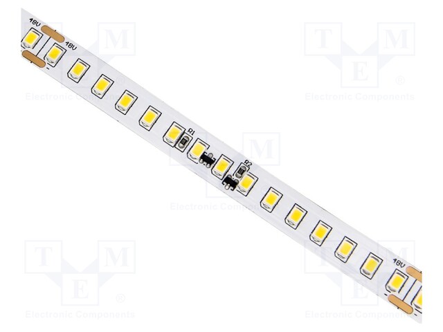 LED tape; white warm; 2835; 48V; LED/m: 150; 10mm; white PCB; IP20
