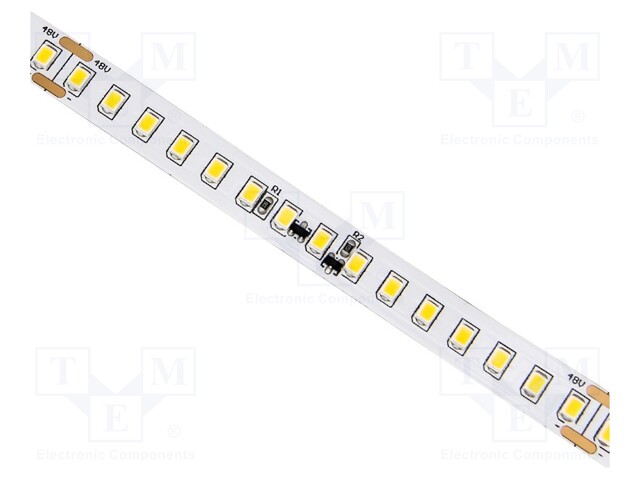LED tape; white cold; 2835; 48V; LED/m: 150; 10mm; white PCB; IP20
