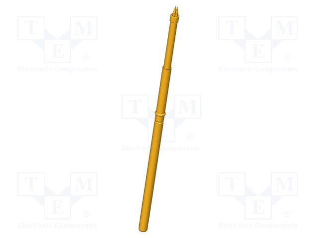 Test needle; Operational spring compression: 8mm; 5A; Ø: 1.6mm
