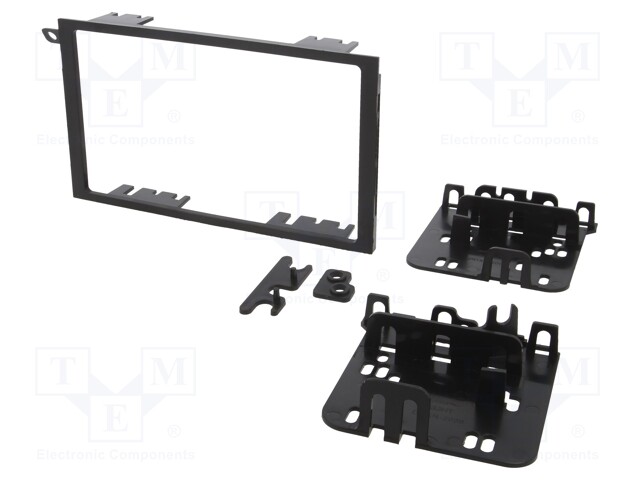 Radio mounting frame; Cadillac,Chevrolet,Hummer,Pontiac; 2 DIN