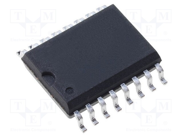 IC: interface; transceiver; RS232,full duplex; 120kbps; SO16-W; 5V