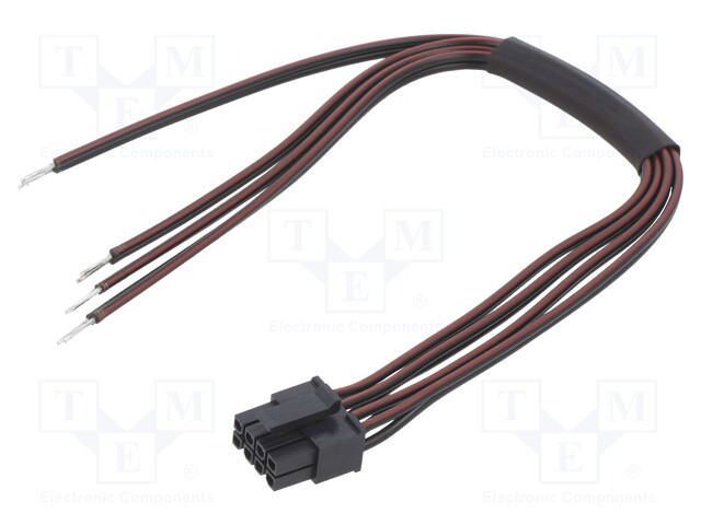 Cable; Micro-Fit 3.0; cables,female; PIN: 8; 0.2m; 4A; TLYp; 0.35mm2