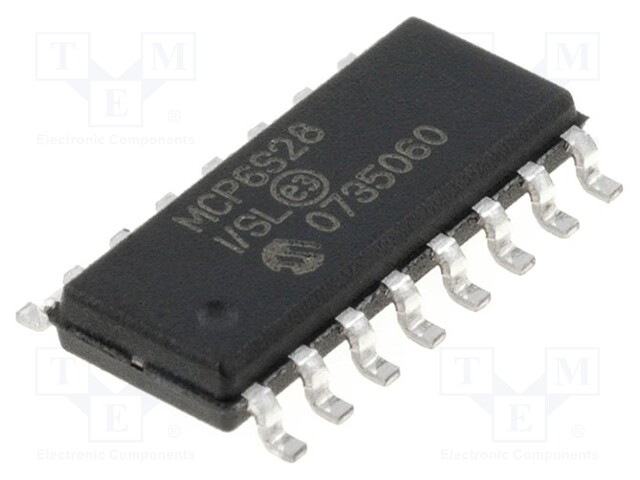 Operational amplifier; 2÷12MHz; 2.5÷5.5V; Channels: 8; SO16