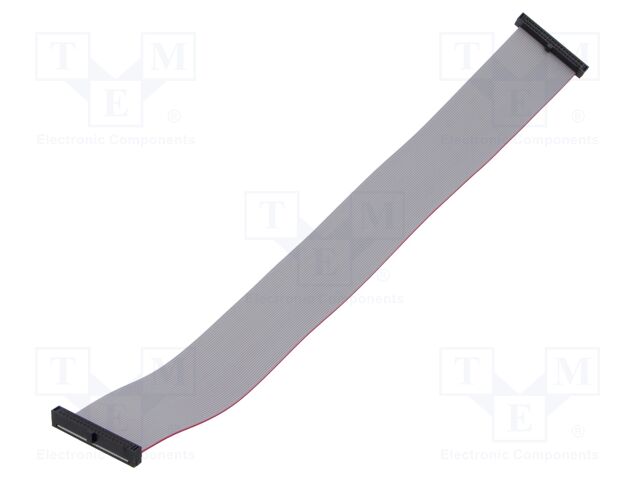 Ribbon cable with IDC connectors; Tape ph: 0.64mm; 228.6mm