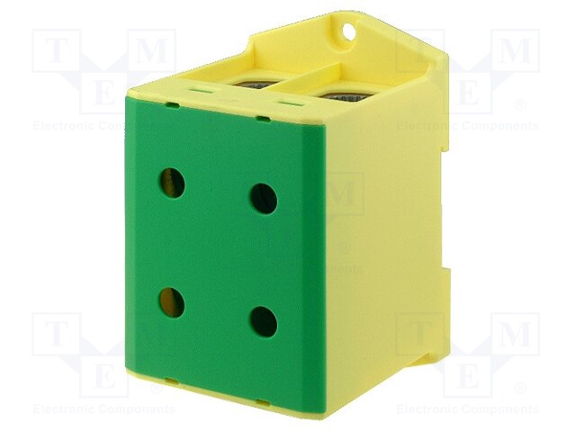 Splice terminal: rail; 35÷240mm2; ways: 1; terminals: 4; Width: 60mm