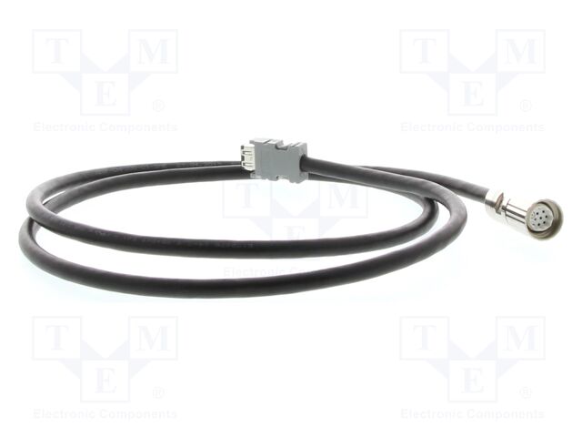 Cable: servo drive; Standard: Omron; Junma; 10m; with brake; signal