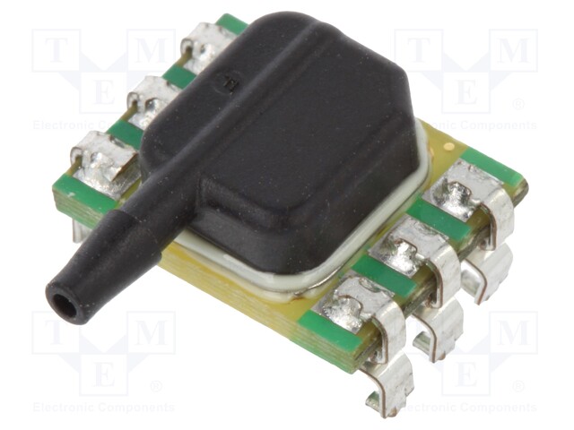 Sensor: pressure; Range: 0÷16kPa; gage; Output conf: I2C; Case: SMD