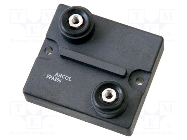 Resistor: thick film; screw; 220Ω; 250W; ±5%; 67x60x21.5mm; 5kVAC