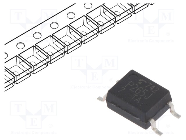 Optotriac; 3.75kV; triac; SO6; Channels: 1