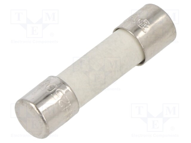 Fuse: fuse; quick blow; 8A; 250VAC; ceramic,cylindrical; 5x20mm