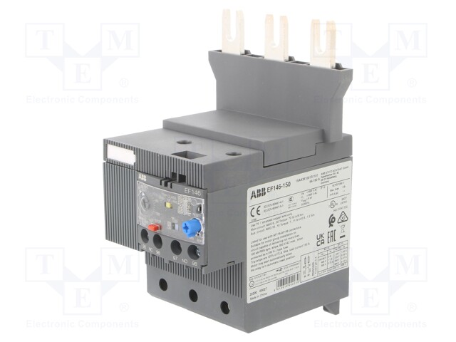 Thermal relay; Series: AF; Leads: screw terminals; 54÷150A