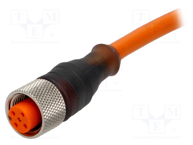 Plug; M12; PIN: 5; female; A code-DeviceNet / CANopen; 5m; straight