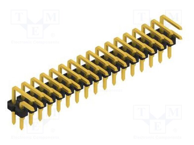 Connector: pin strips; pin header; male; PIN: 34; 2.54mm; THT; 2x17