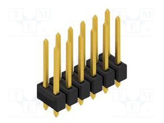 Connector: pin strips; pin header; male; PIN: 12; 2.54mm; THT; 2x6