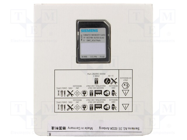 Memory card; Series: S7-1200; 24MB