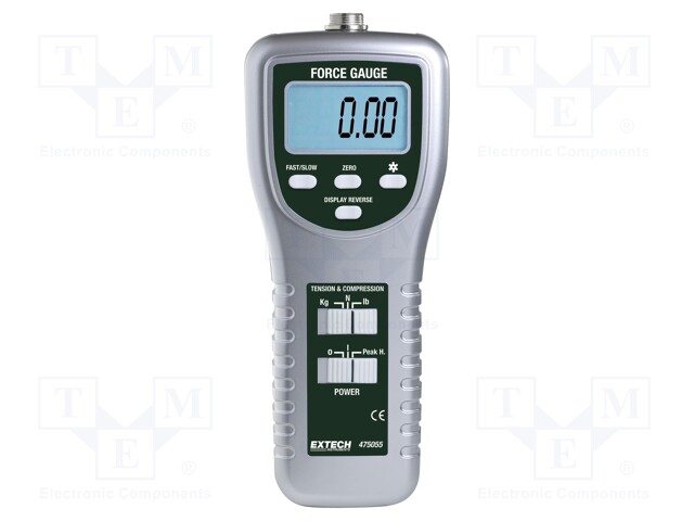 Meter: force gauge; LCD 5 digits; 450g; Features: HOLD function