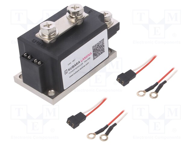 Module: thyristor; double series; 1.6kV; 260A; Ifmax: 408A; 52MM