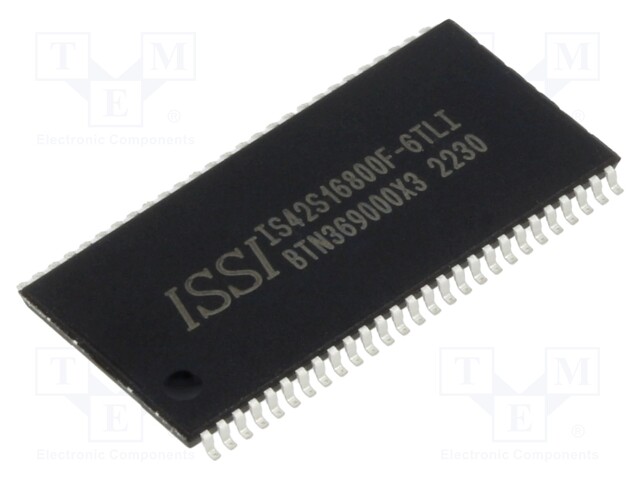 IC: DRAM memory; 2Mx16bitx4; 166MHz; 6ns; TSOP54 II; -40÷85°C