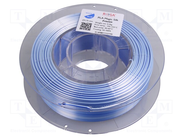 Filament: PLA Magic Silk; 1.75mm; frozen; 195÷225°C; 300g