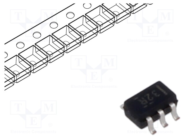 IC: analog switch; demultiplexer,multiplexer; SPDT; Ch: 1; SC70-6