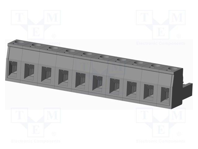 Connector: pluggable terminal block; plug; female; straight; grey