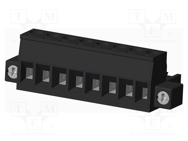 Connector: pluggable terminal block; plug; female; straight; 5mm