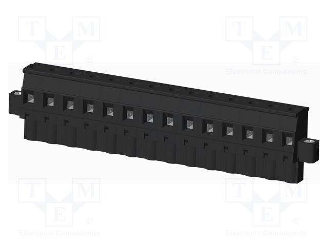 Connector: pluggable terminal block; plug; female; angled 90°