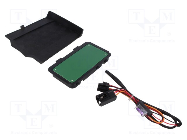 Inductance charger; VW; black; 15W; Mounting: assembly hole