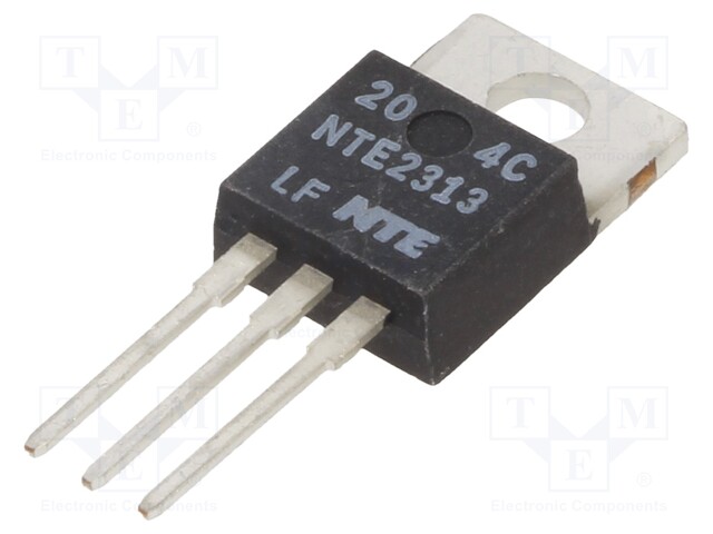 Transistor: NPN; bipolar; 450V; 2A; 50W; TO220