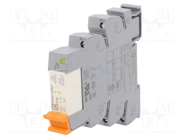 Relay: interface; Mounting: DIN