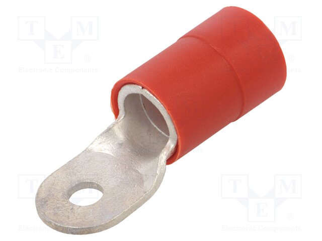 Tip: ring; M8; Ø: 8.5mm; 95mm2; crimped; for cable; insulated; tinned
