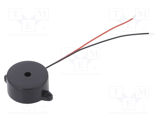 Sound transducer: piezo; with built-in generator; 20mA; Ø: 31mm