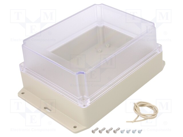 Enclosure: multipurpose; X: 146mm; Y: 186mm; Z: 90mm; Ritec; ABS; IP65