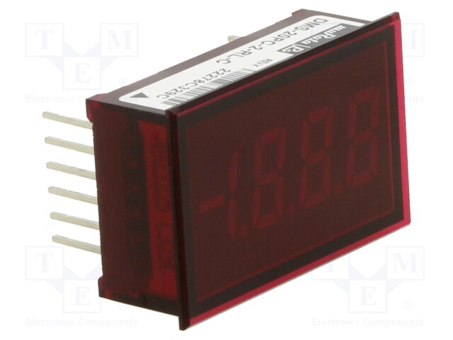 DIGITAL PANEL METER, VOLT, 4.75-5.25VDC