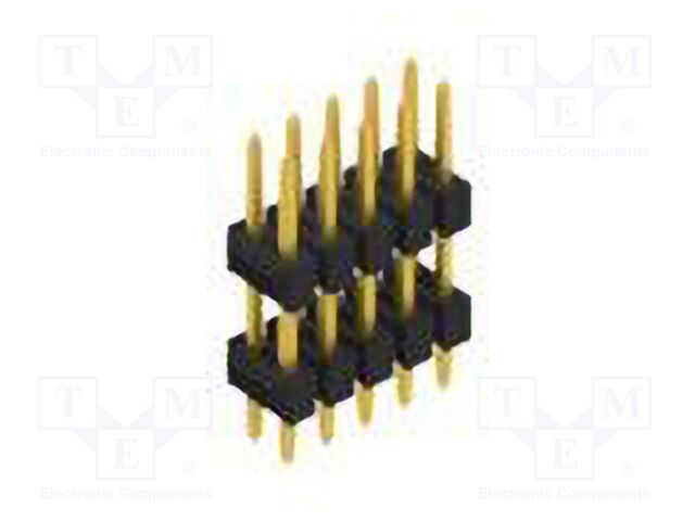 Connector: pin strips; pin header; male; PIN: 10; 2.54mm; THT; 2x5