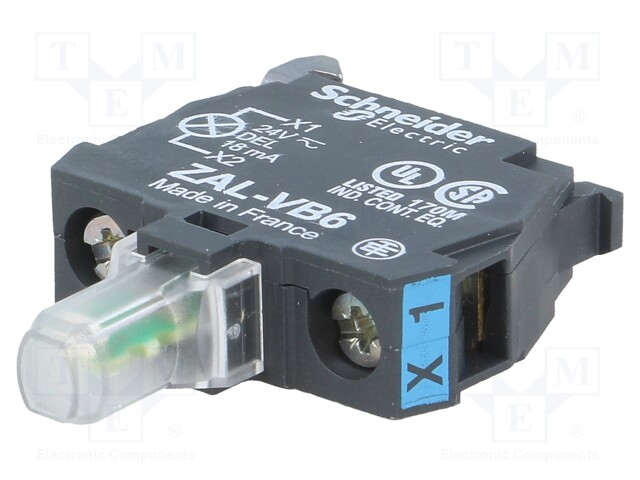Illuminating unit; 22mm; Harmony XB4; -25÷70°C; Illumin: LED