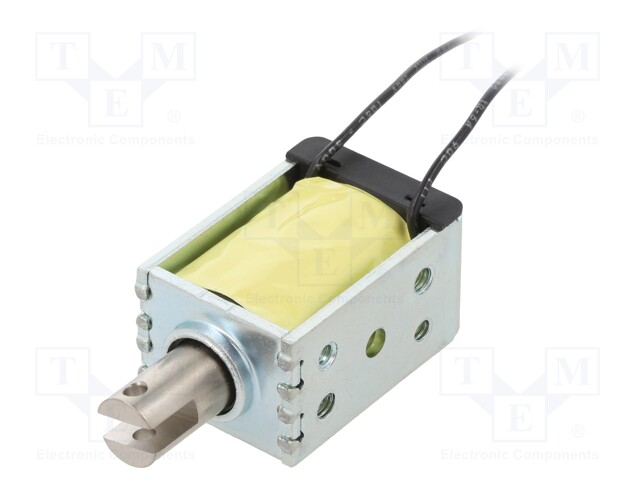 Electromagnet: pull; Usup: 12VDC; Power: 5.5W; Force: 28.4N; 27.5Ω