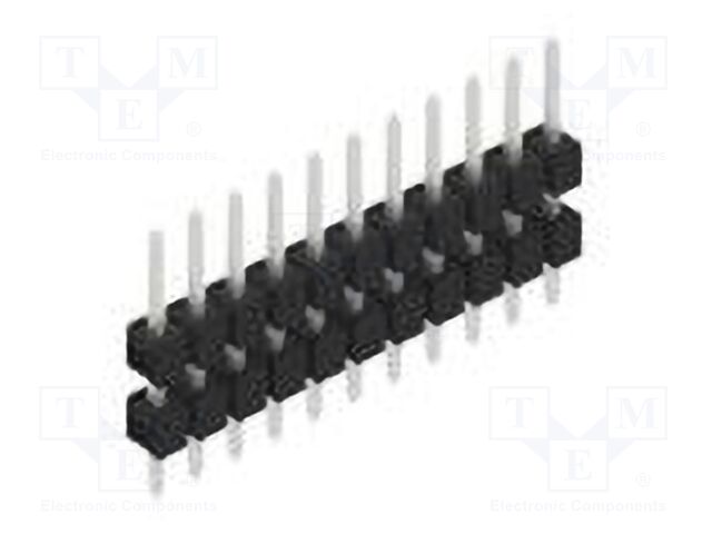 Connector: pin strips; pin header; male; PIN: 11; 2.54mm; THT; 1x11