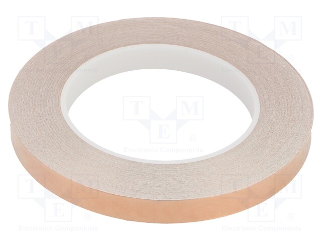 Tape: electrically conductive; ESD; L: 33m; W: 12mm; Thk: 0.05mm
