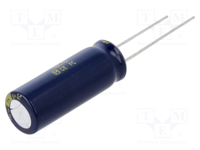 Electrolytic Capacitor, 680 µF, 63 V, EEUFC Series, ± 20%, Radial Leaded, 5000 hours @ 105°C