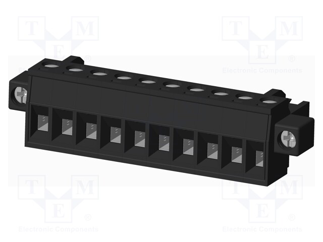 Connector: pluggable terminal block; plug; female; straight; 5mm