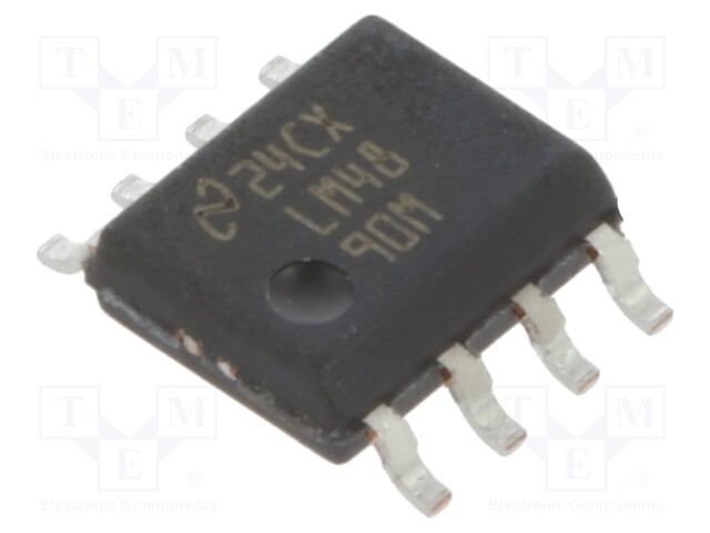 IC: audio amplifier; Pout: 1W; 2.2÷5.5VDC; Amp.class: AB; SO8; 8Ω