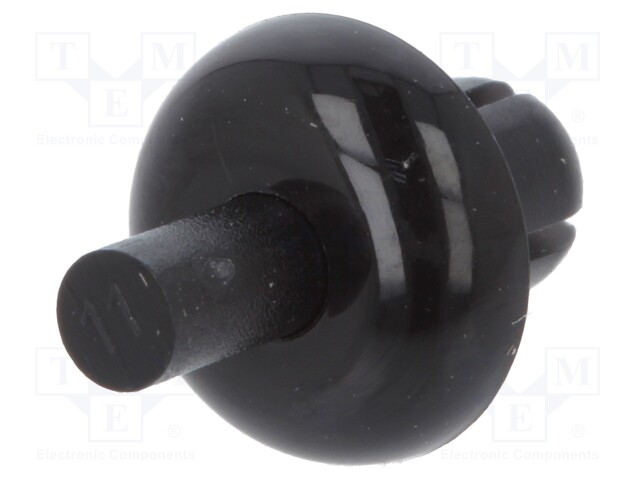 Rivet; polyamide; L.rivet: 5mm; Panel cutout diam: 4.1mm