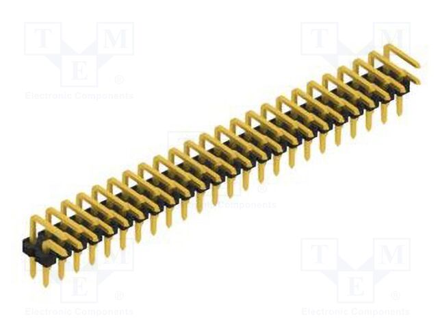 Connector: pin strips; pin header; male; PIN: 48; 2.54mm; THT; 2x24
