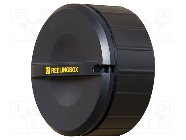 Reel for test leads; for rolling up too long test leads